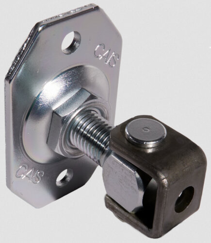 HP16A - Regulovatelný pant s matkou a plotnou, závit 16